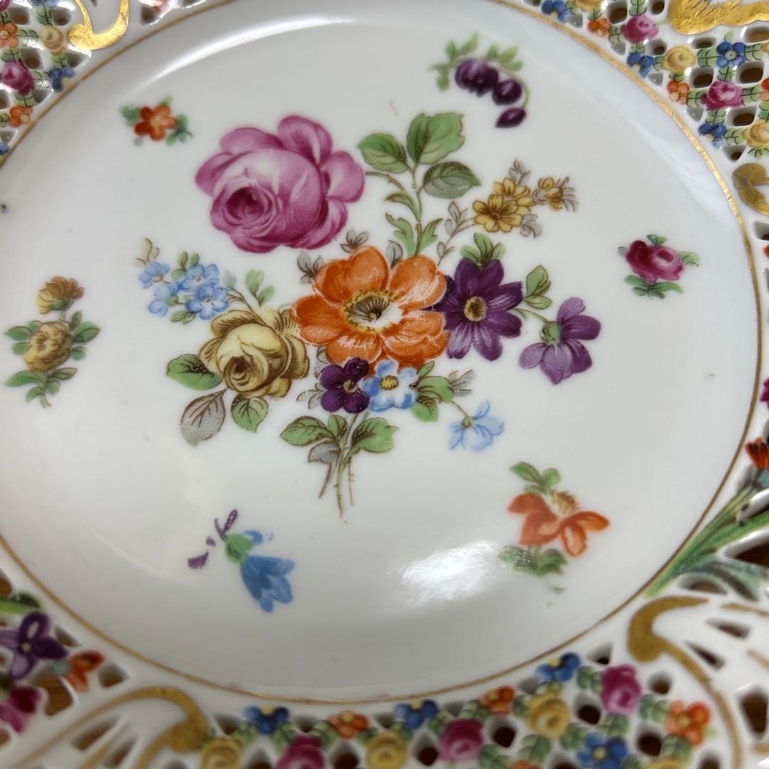 大セール❗️シューマン　ババリア　透かし飾り皿