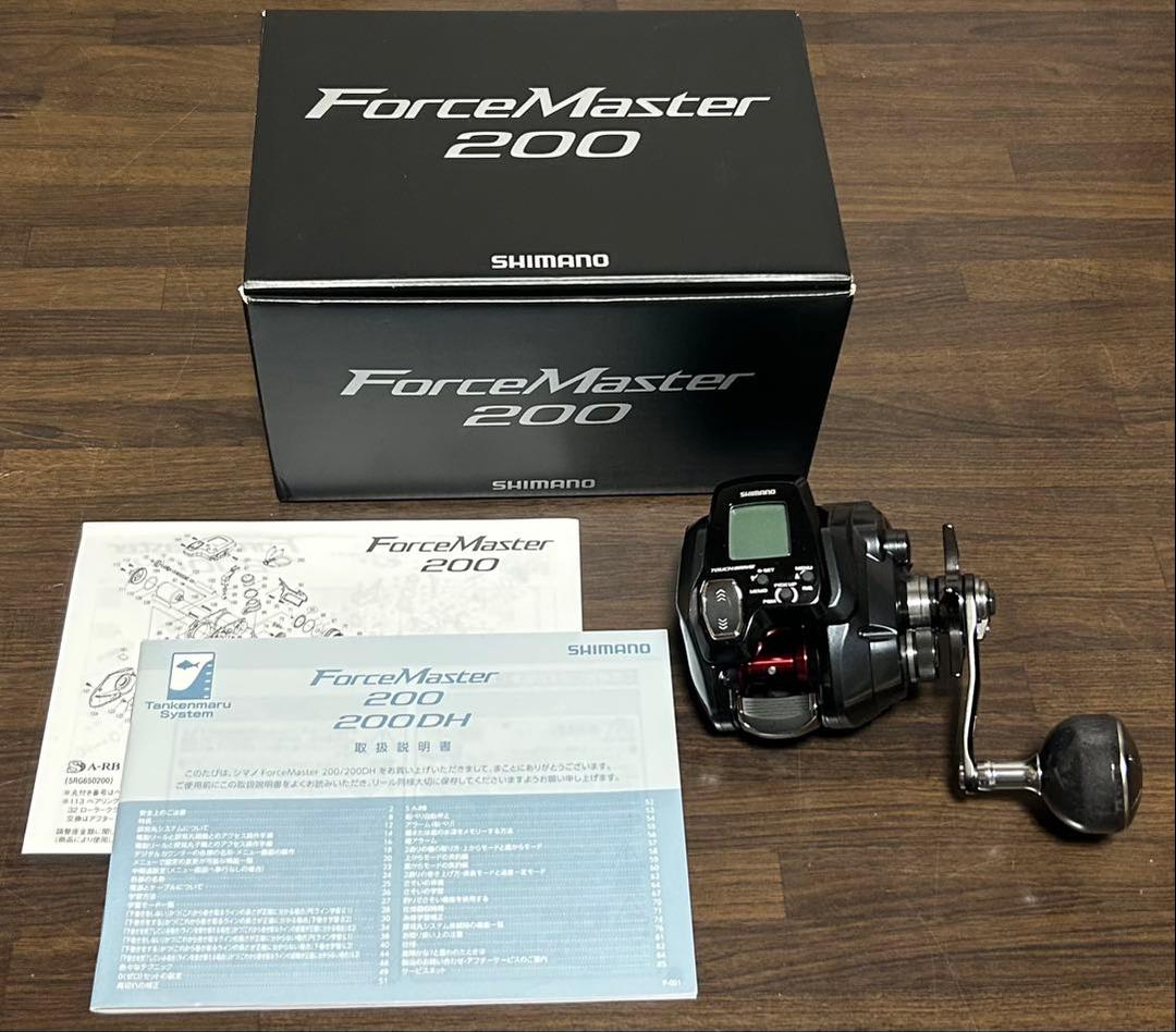 美品！ForceMaster 200 巻き上げ距離5.6km