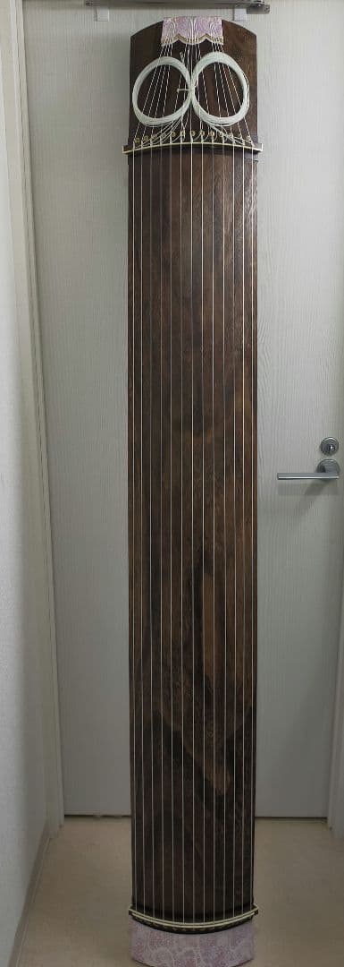 美品 木製琴 13弦 未使用品