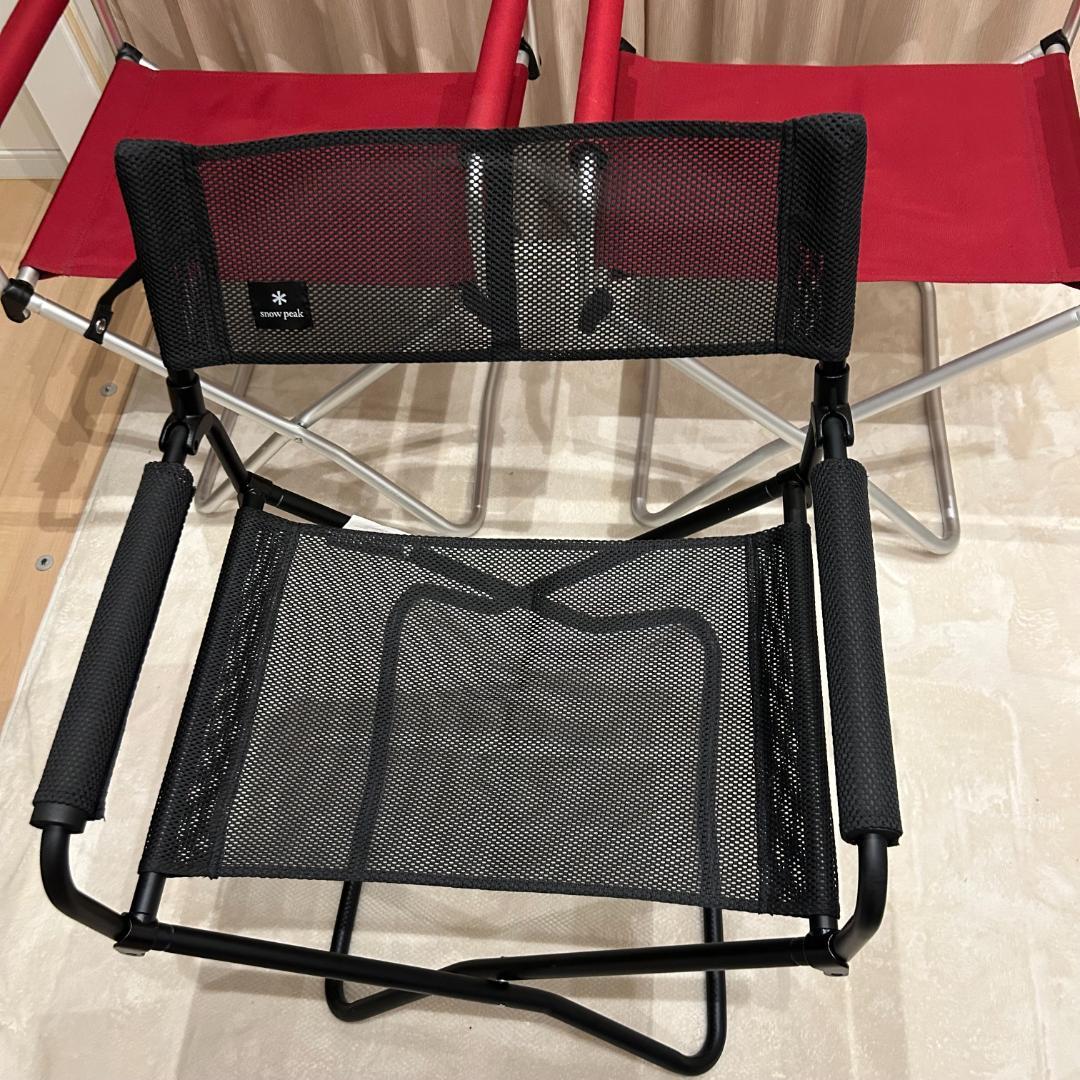  peak（スノーピーク） FDチェアワイド RD　４脚セット