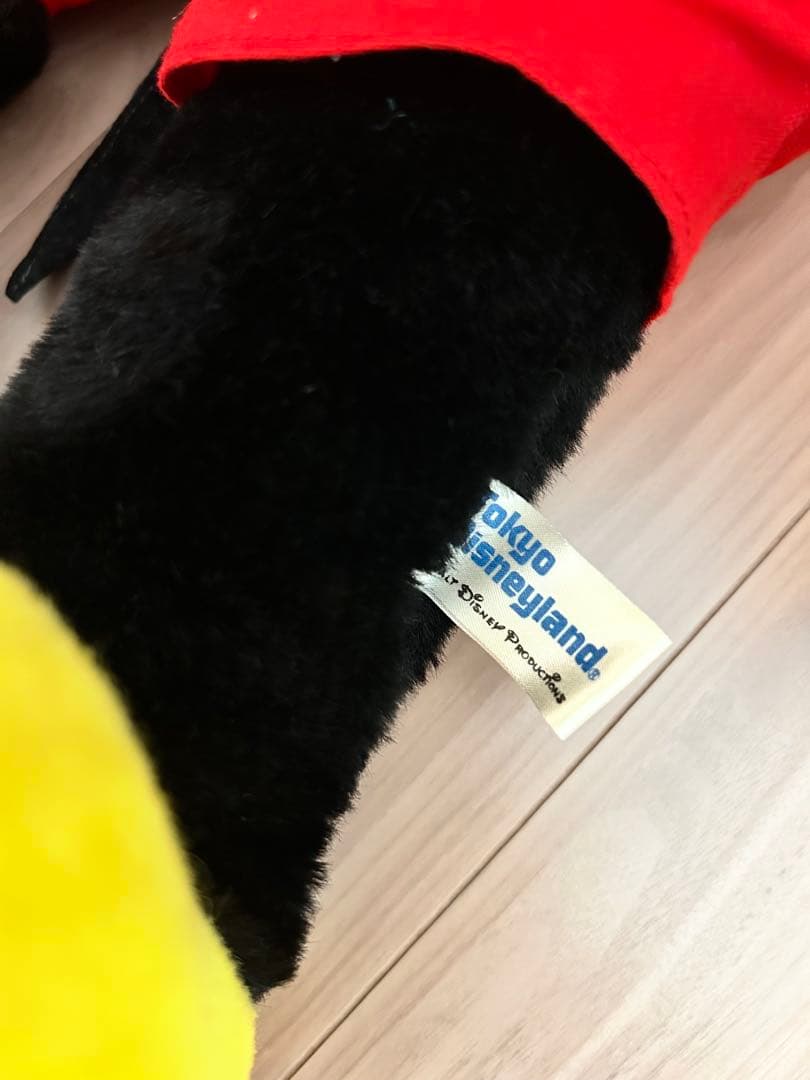 ミッキーマウス ぬいぐるみ 約60cm 東京ディズニーランド 1982年