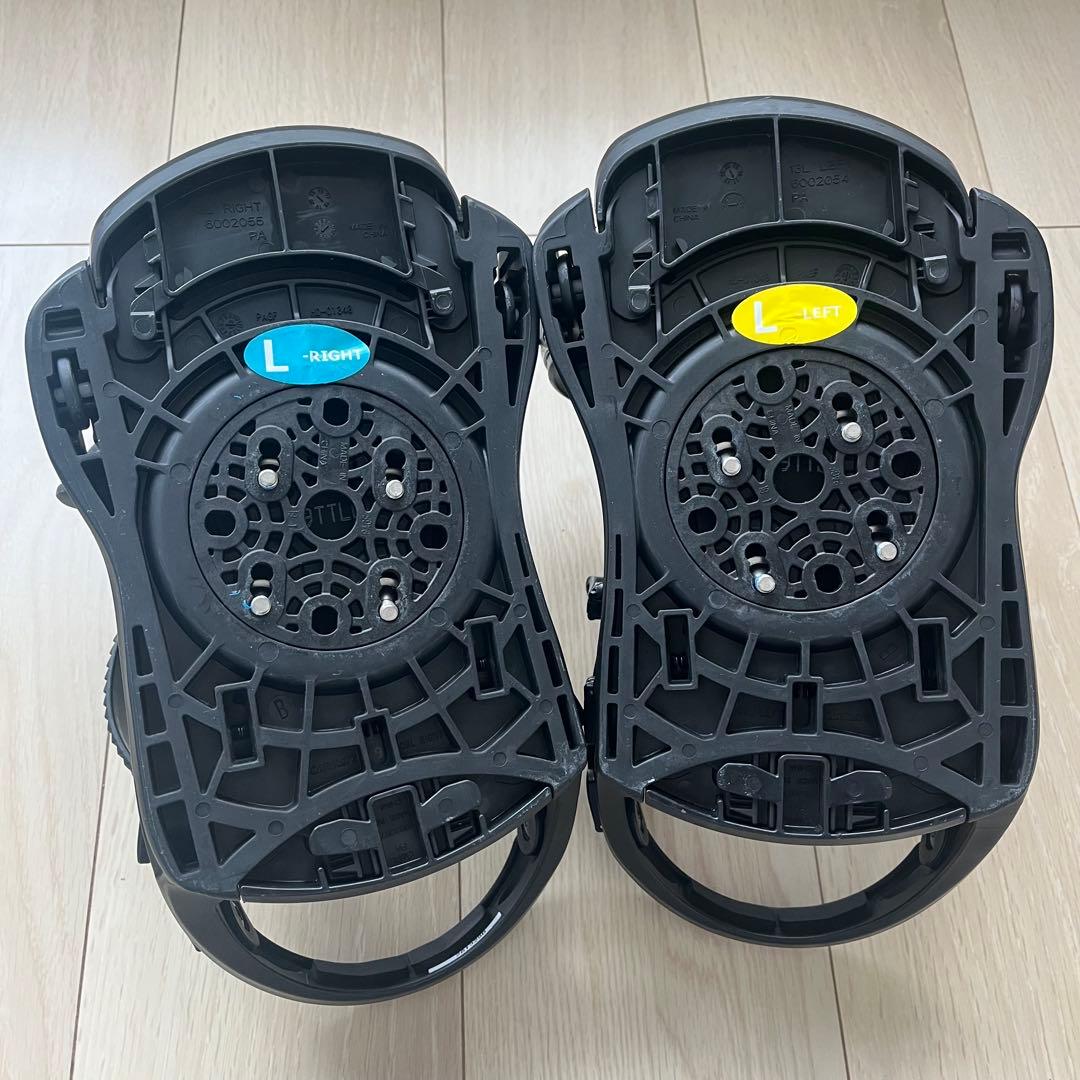 FLUX TT スノーボード ビンディング ブラック ML M-L サイズ