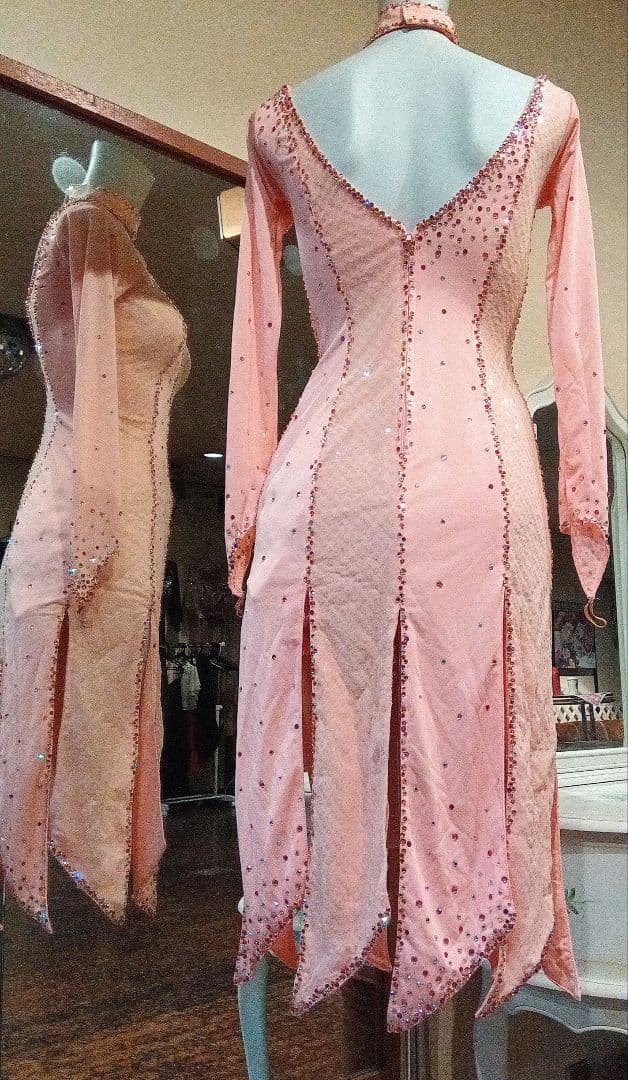 社交ダンス　ドレス　衣装　チャコット　Chacott　ラテンドレス　ワンピース