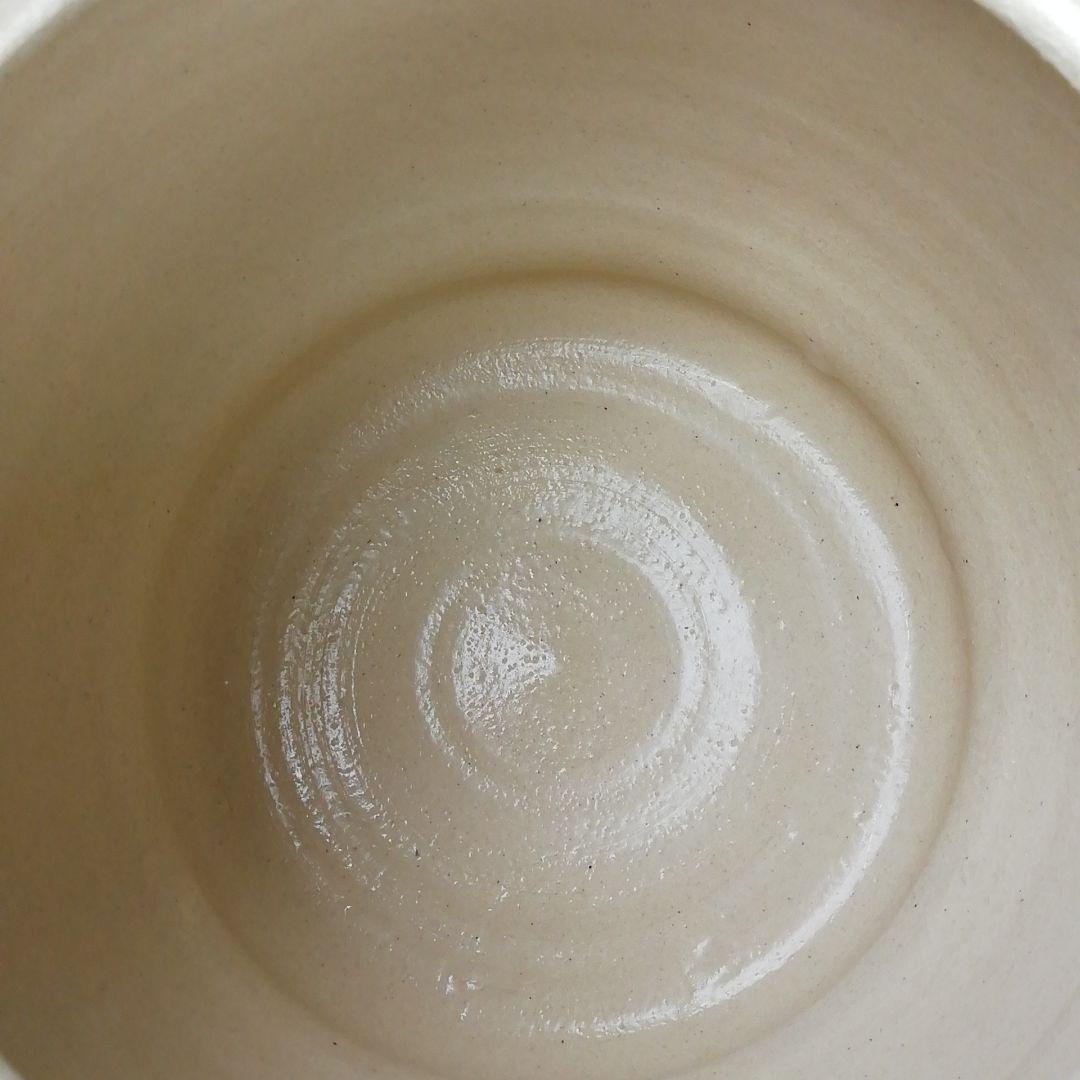 Ｔ１９２　水指　『弥七田織部』『桃山窯　林英仁』　共箱　茶道具