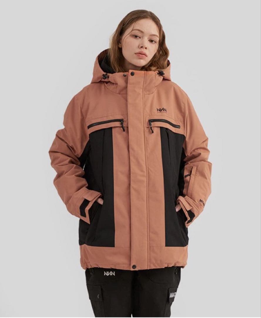 エヌスリーNNN 韓国スノボウェア ジャケット ピンク