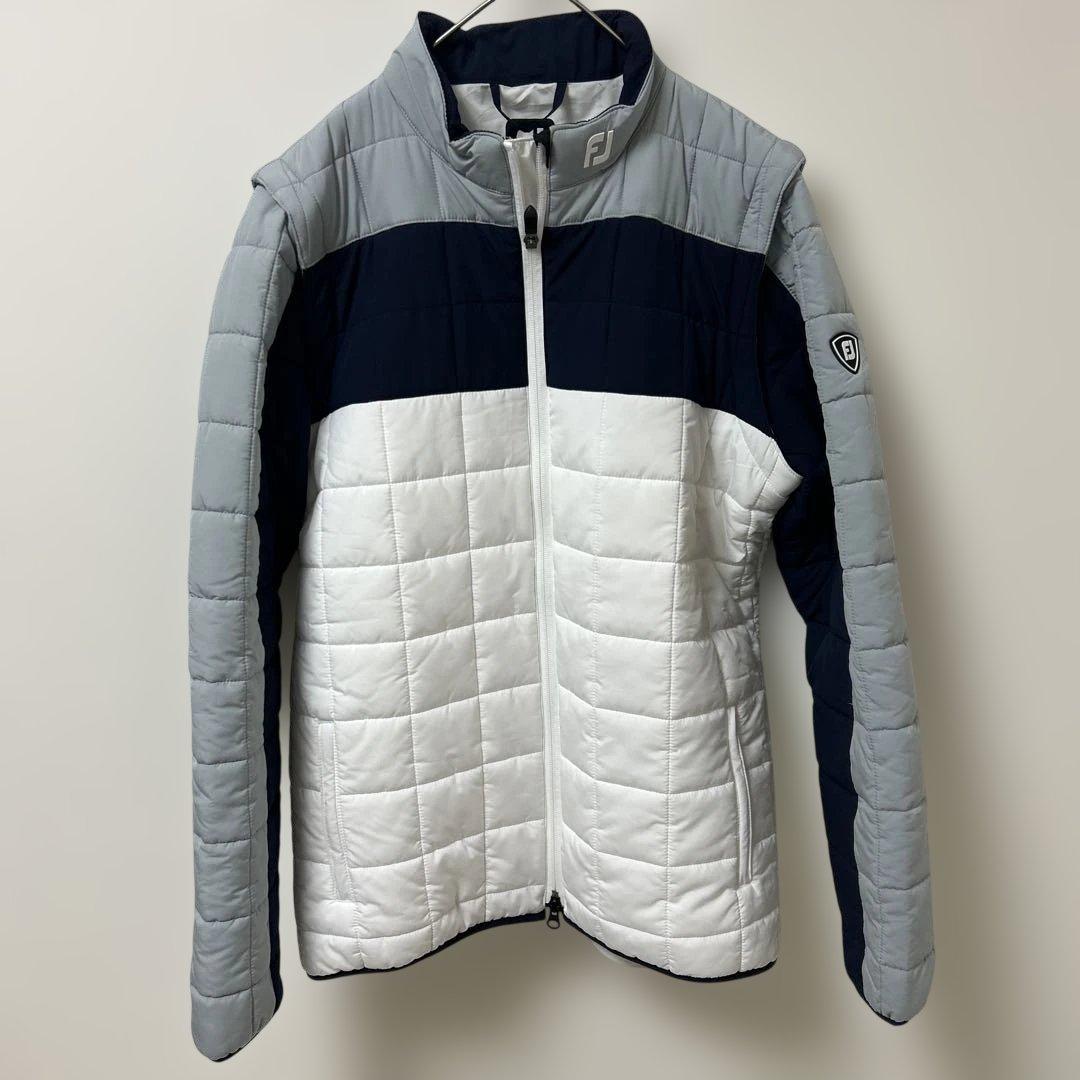 フットジョイ FJ 2WAY 中綿ジャケット ベスト L ゴルフ