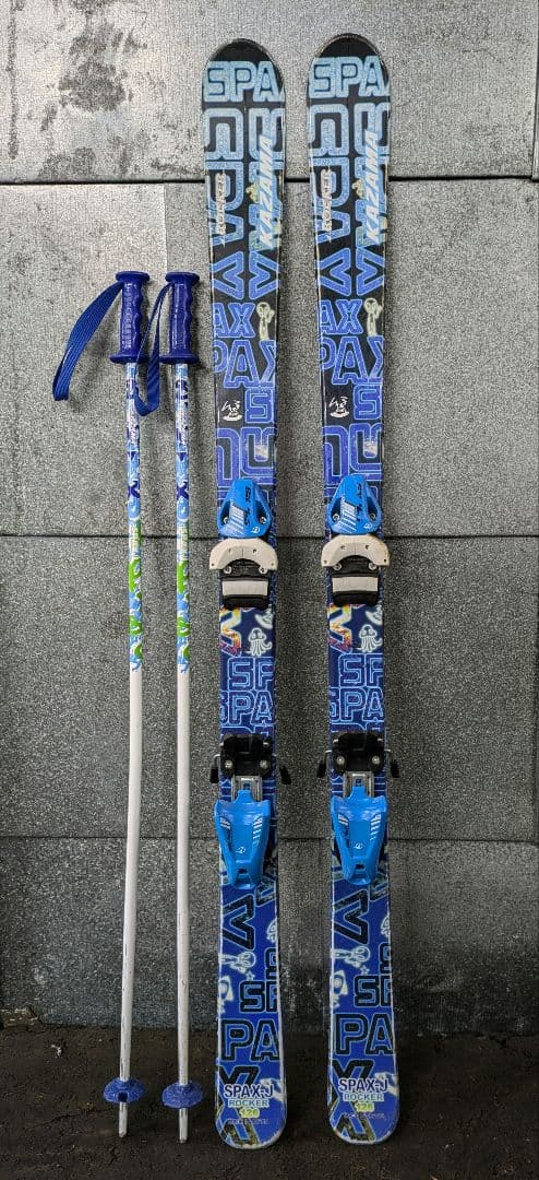 KAZAMA カザマ スキーセット スキー126cm