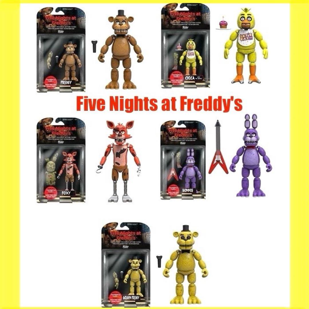 ラスト1組！ Five Nights at Freddy's フィギュアセット