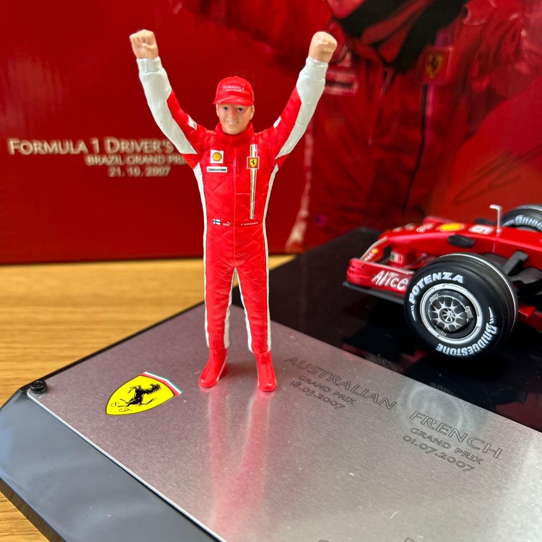 ホットウィール　キミライコネン　2007ワールドチャンピオン　記念モデルカー