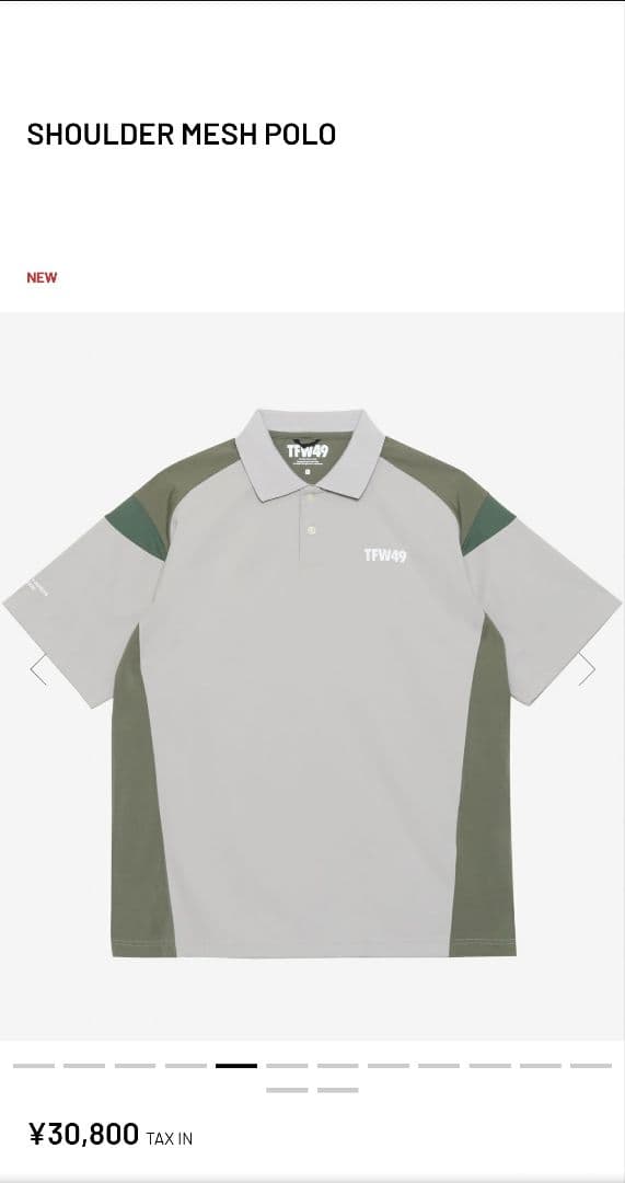 TFW49 ゴルフウェア ポロシャツ