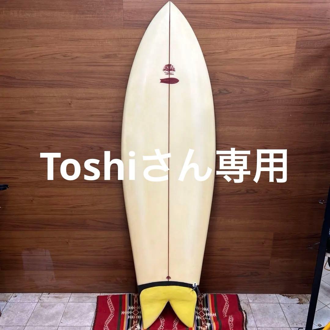 Mick Mackieマッキーデザイン　サイドカットフィッシュ　　スノサーフィン