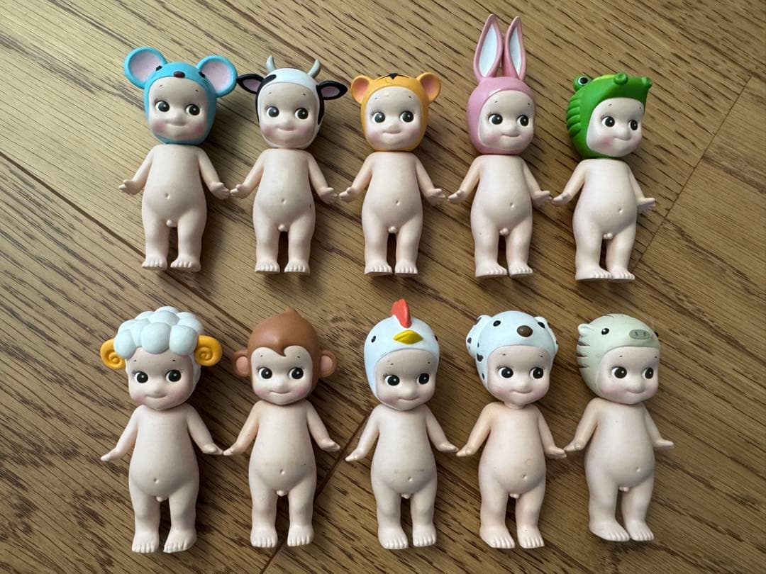 フランフラン　ソニーエンジェル　干支　10体セット