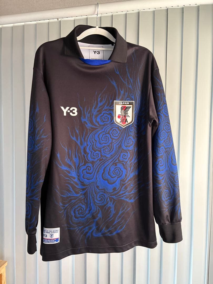 即配可Y-3 サッカー日本代表 長袖シャツ 2XSワールドカップ