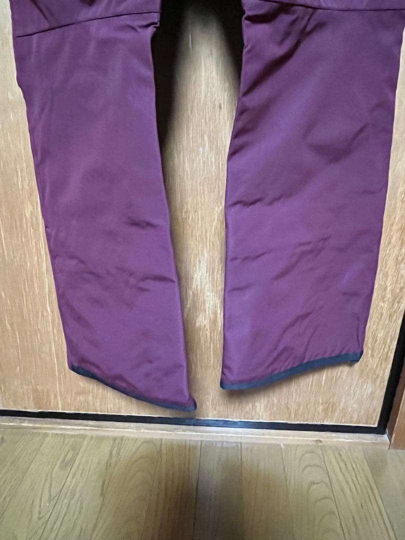 SCAPEスノーボード ビブパンツ　バーガンデイ