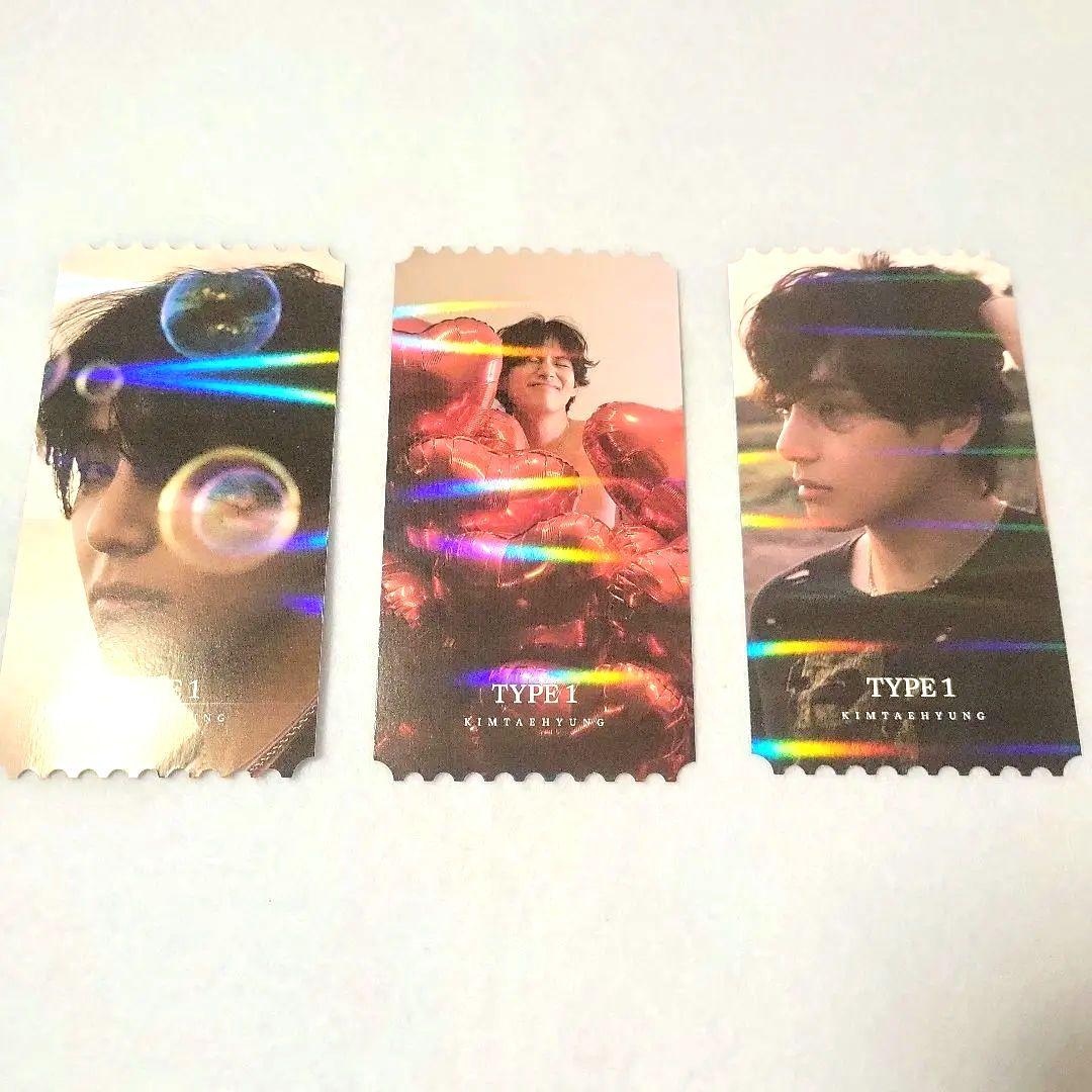 BTS V TYPE1 展示会 東京 ランダムフォトチケット テテ テヒョン