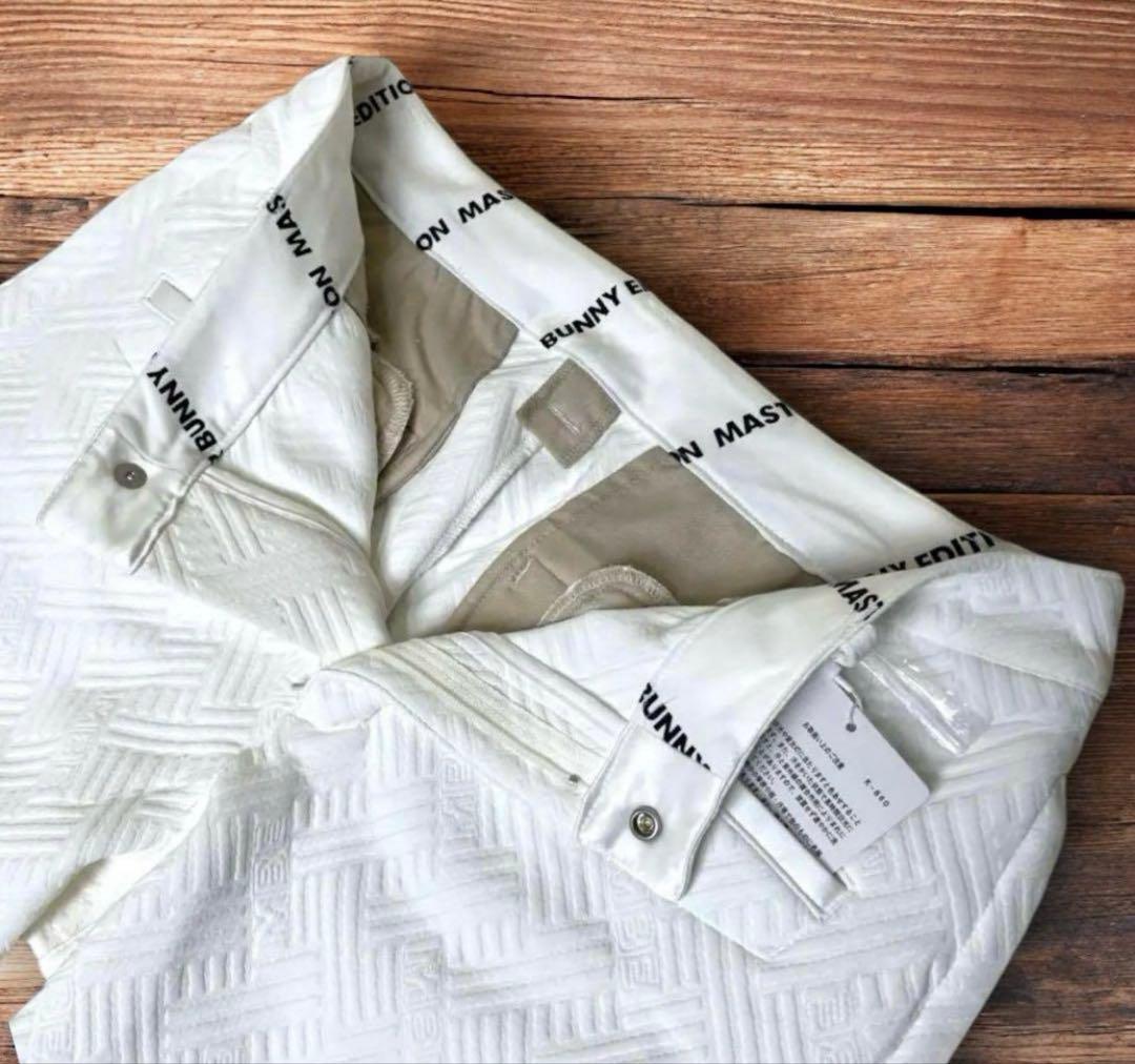 マスターバニー❣️風通 ジャガード❣️スーパーストレッチ パンツ レディースL