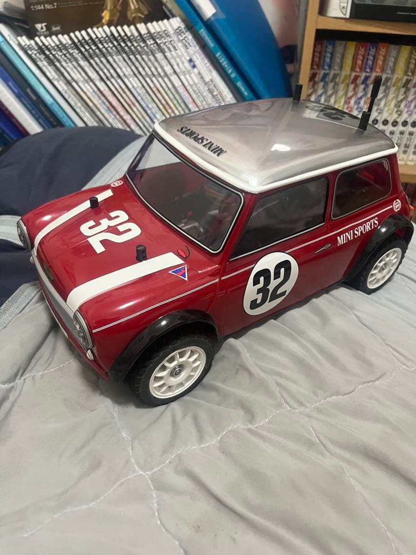 タミヤ　MB-01 ミニクーパーレーシング　完成済み