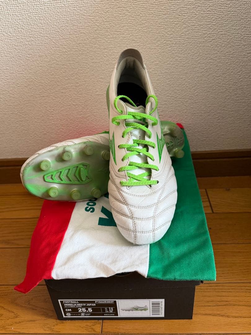 ミズノ モレリア ネオ 4 JAPAN 25.5cm