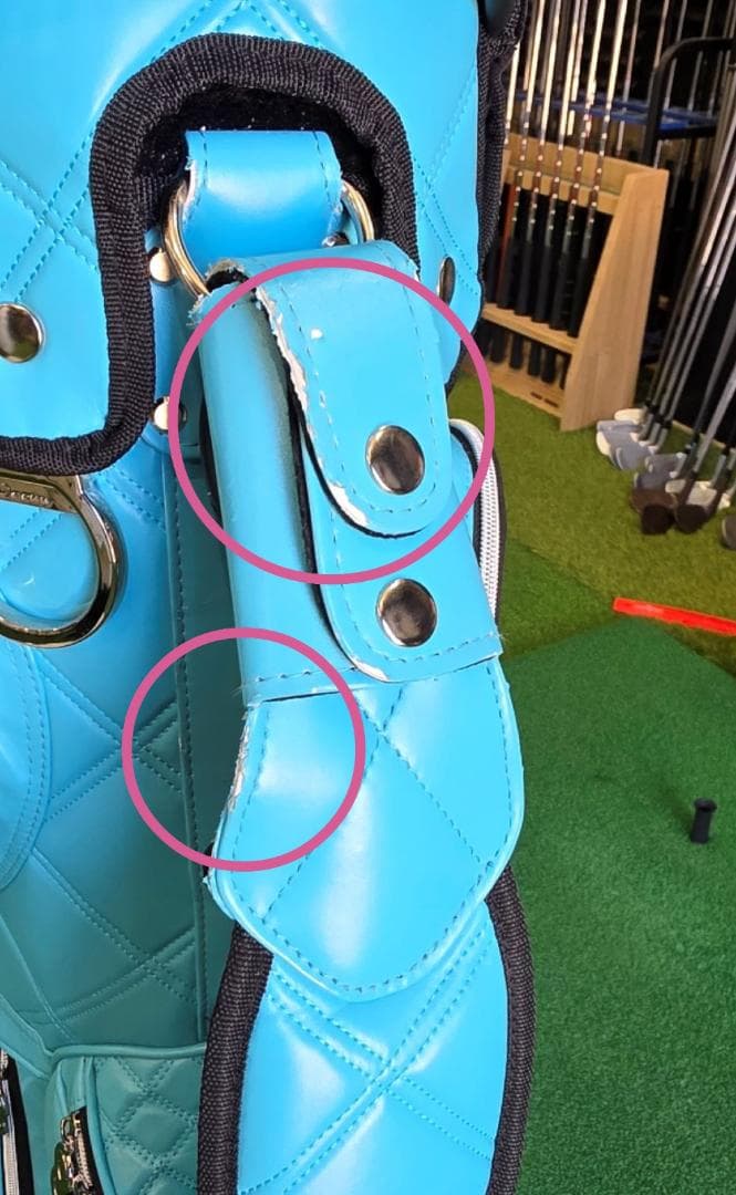 Waoww CADDIEBAG スタンド式　ティファニーブルー