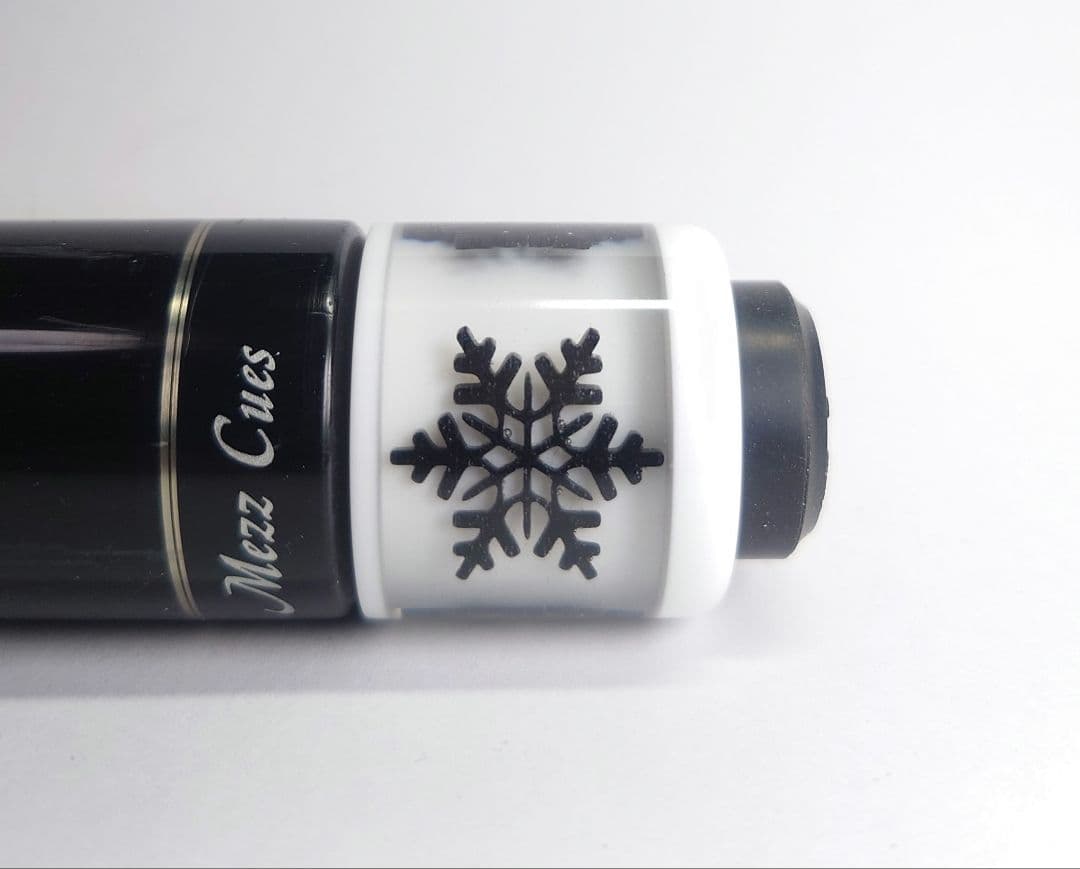 限定商品 1.1インチエクステンション　 MEZZ用(黒の雪の結晶デザイン)