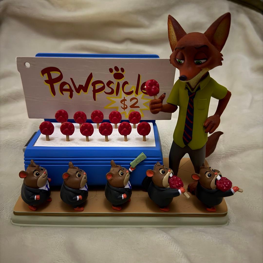 ズートピア 小物入れ ニック アイスキャンディ ディズニーストア 美品