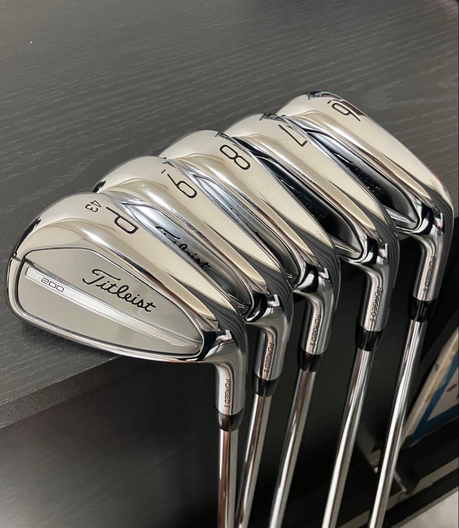 保証書付き 2023 Titleistタイトリスト T200 アイアンセット