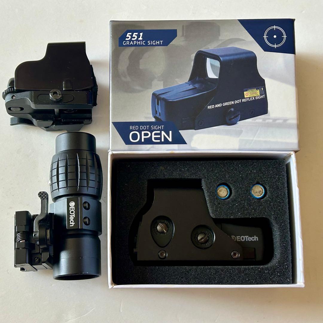 EOTech ホロサイト ブースター マグニファイア ★他3セット！　スコープ