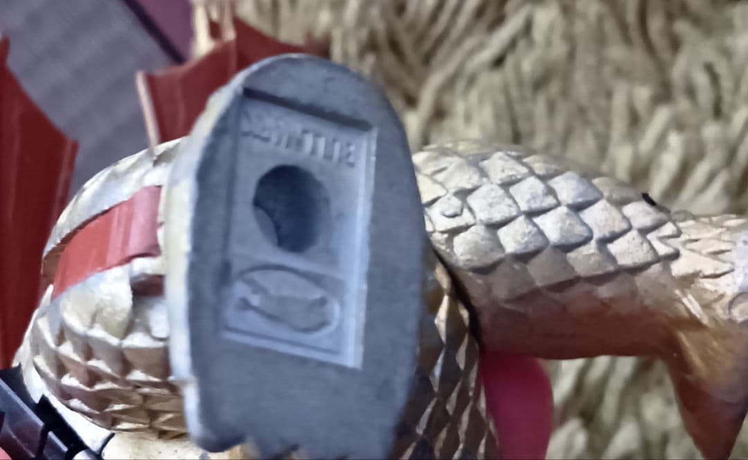 昭和レトロ希少　ブルマァク ジンクロン Z合金 キングギドラ　欠品有り