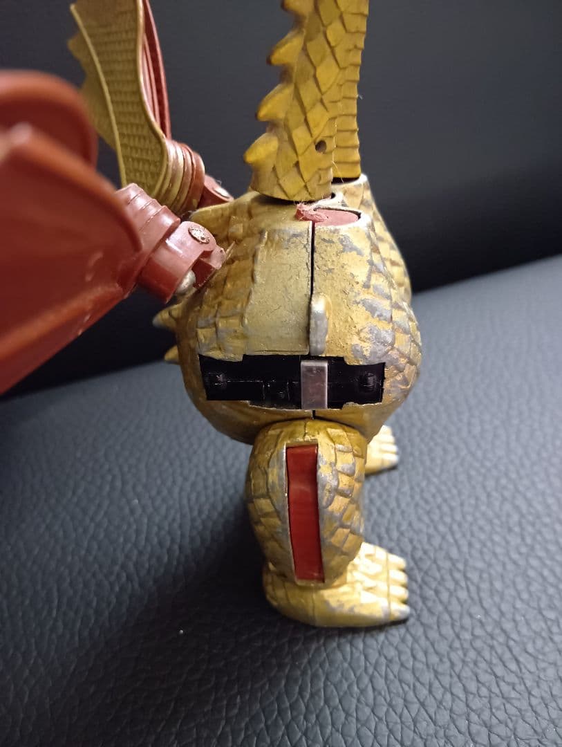 昭和レトロ希少　ブルマァク ジンクロン Z合金 キングギドラ　欠品有り