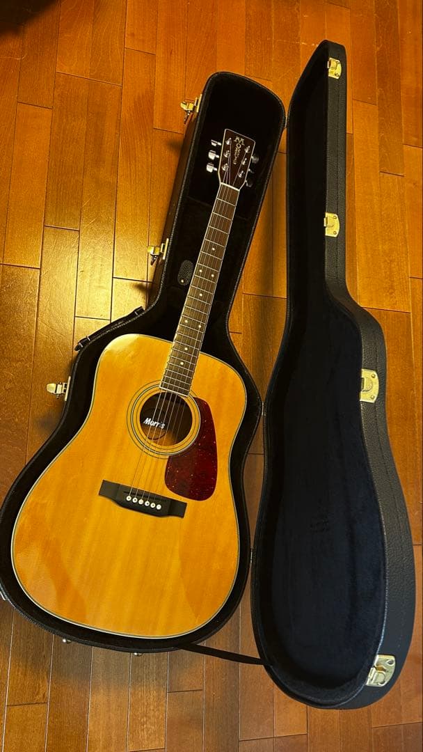 すぐ使える超美品 Morris MD-528 牛骨パーツ仕様 高級ハードケース付