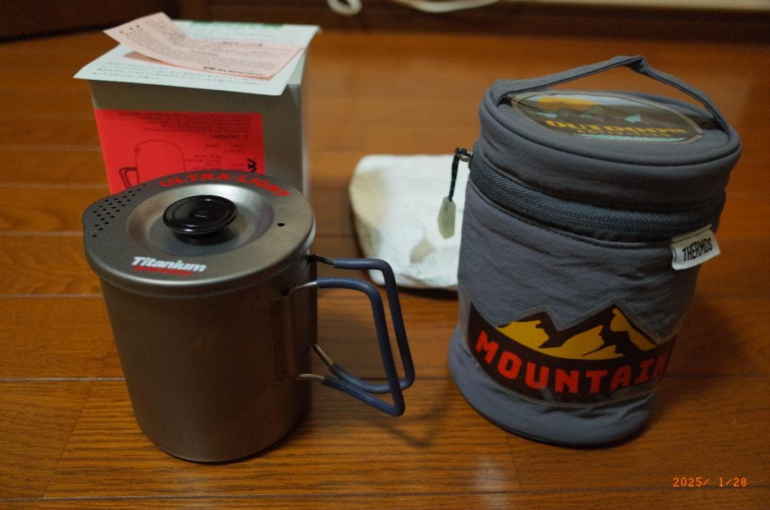 美品　新品同様　エバニュー/Ti パスタポット750＋α