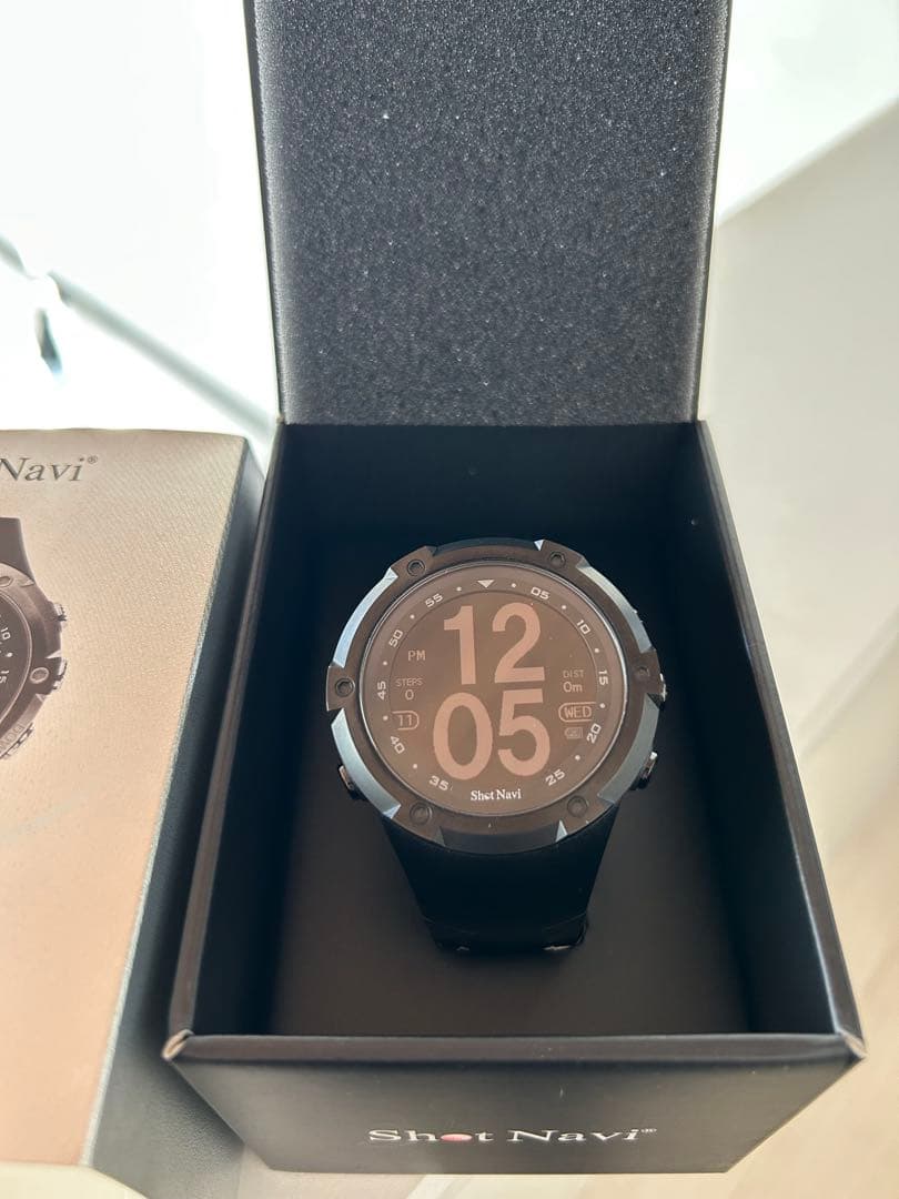 ショットナビ w1 evolve BLACK