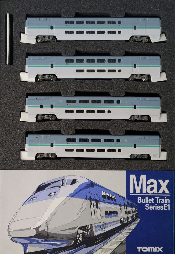 鉄道模型 JR E1系(Max) 増結4両セット