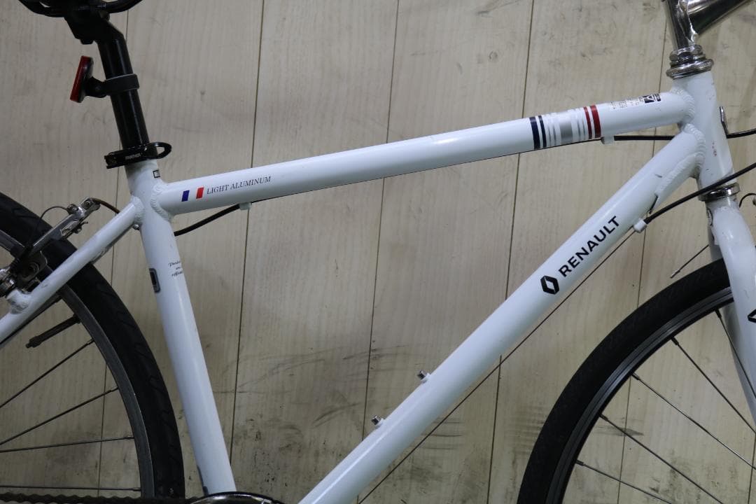 ルノー（RENAULT）700C 6速 アルミ 440mm WHITEクロス