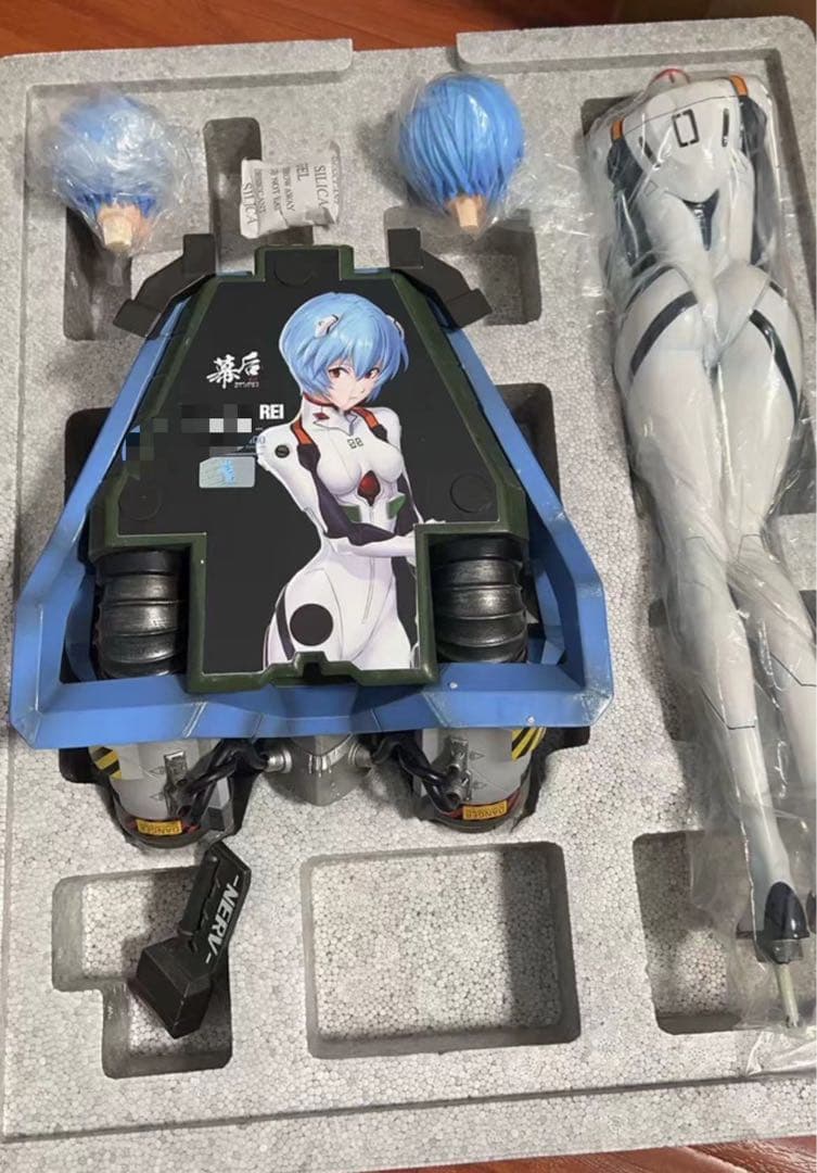 新世紀エヴァンゲリオン 綾波レイ 1/4 ガレージキット ガレキ スタチュー①⑥