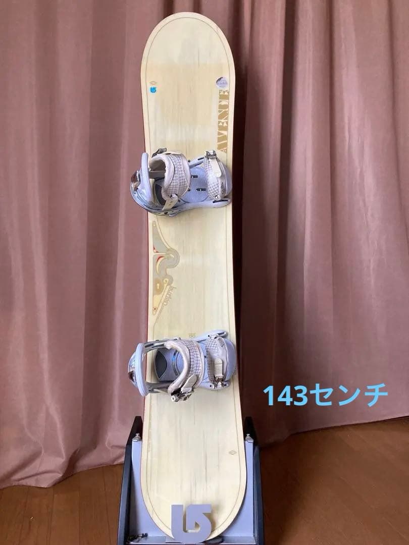Burton Avenue スノーボード ビンディング付き