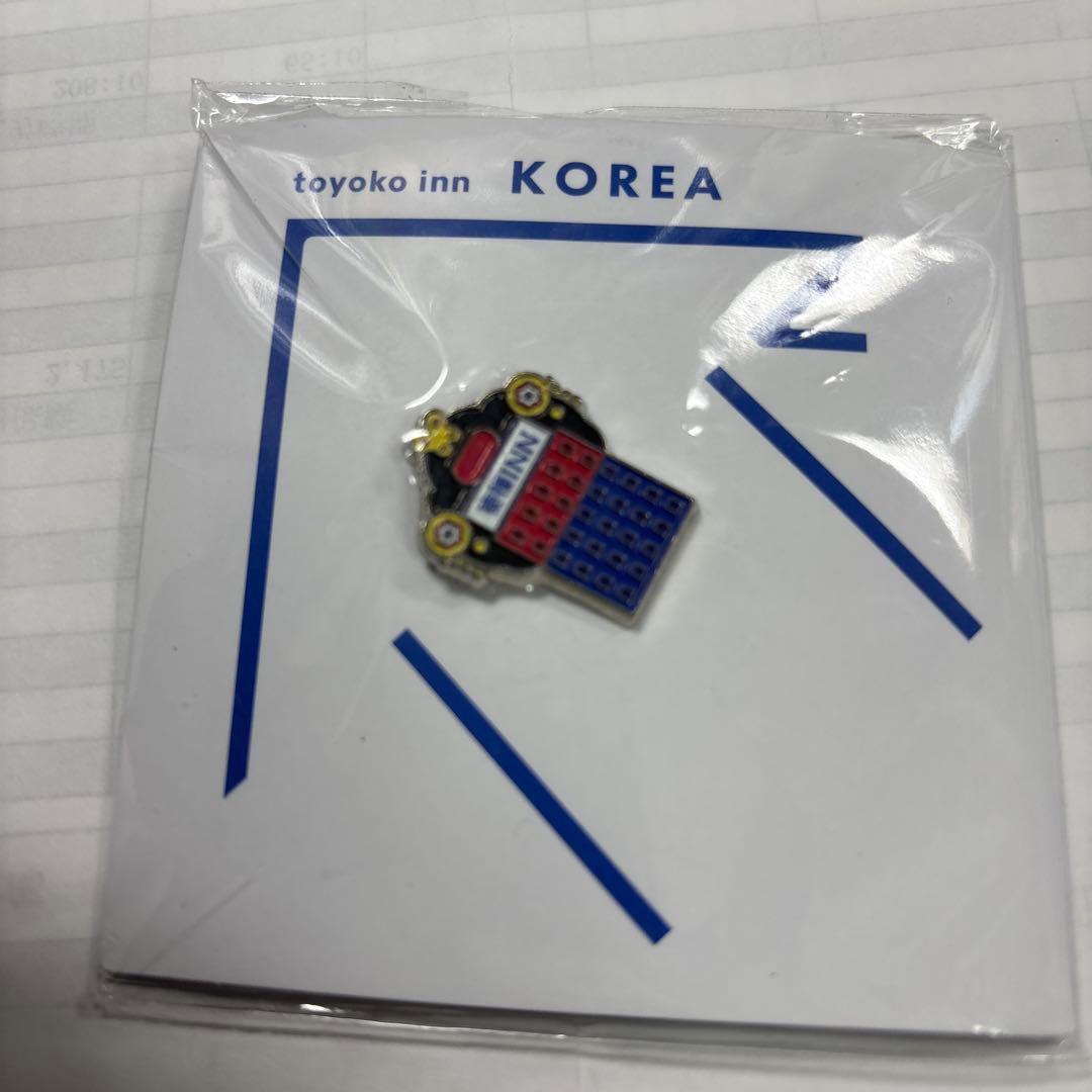 東横イン 韓国 ピンバッジ