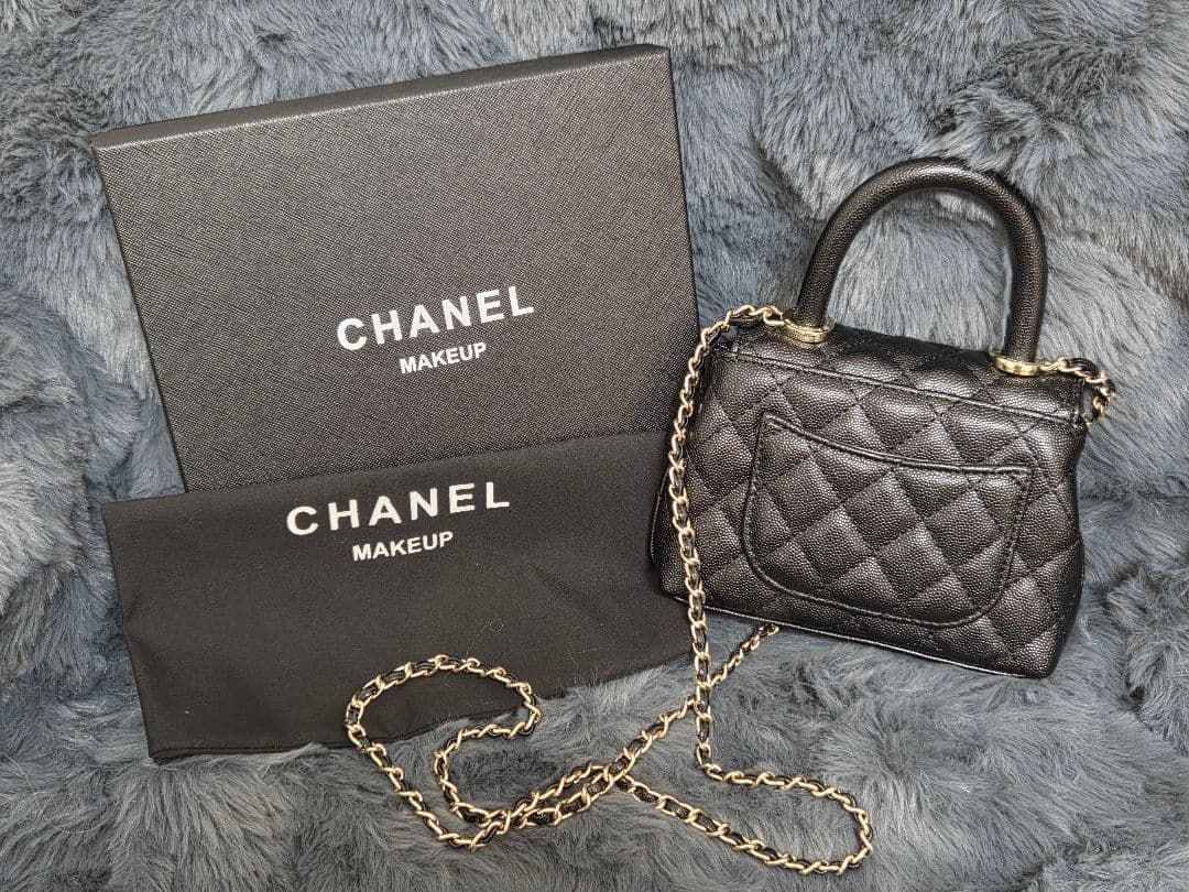 CHANEL ノベルティ ハンドバッグ ショルダーバッグ ミニ チェーンバッグ
