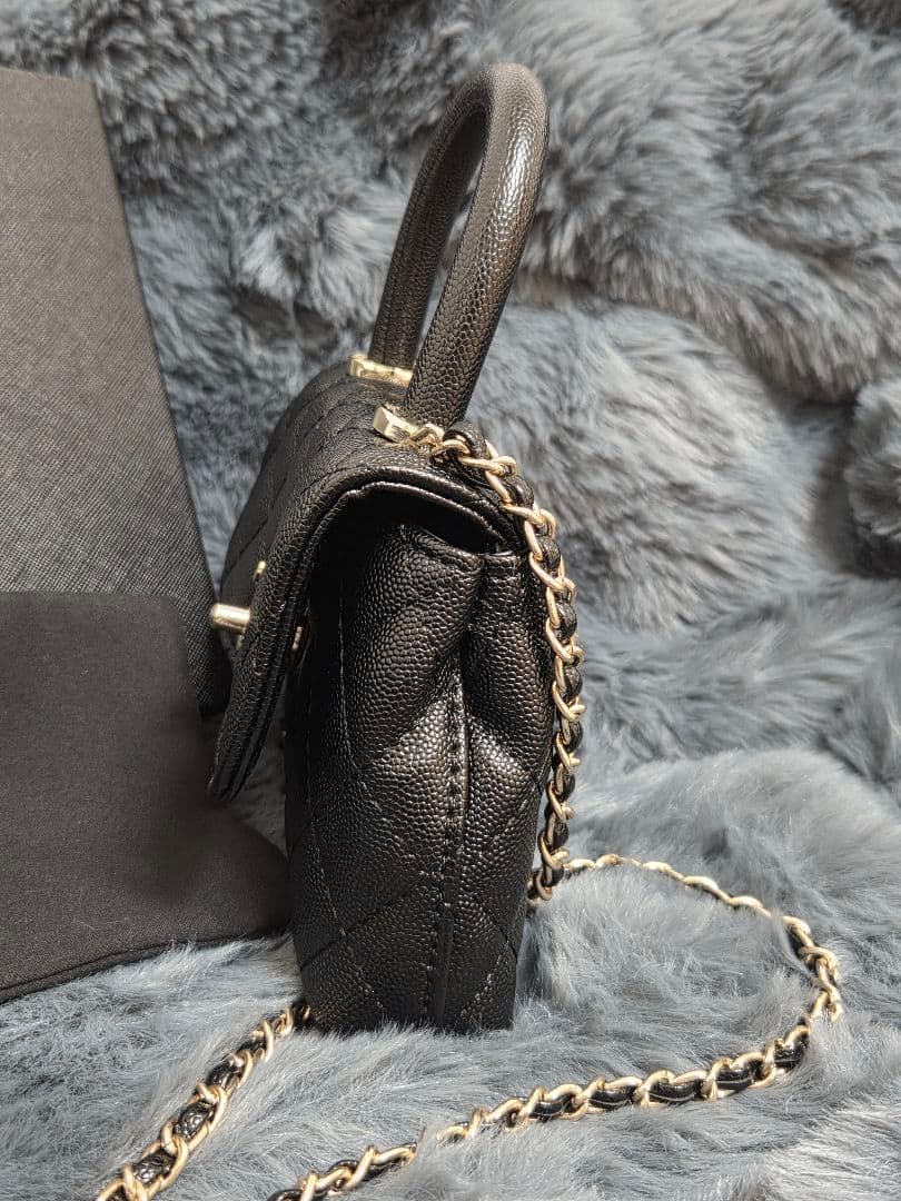 CHANEL ノベルティ ハンドバッグ ショルダーバッグ ミニ チェーンバッグ