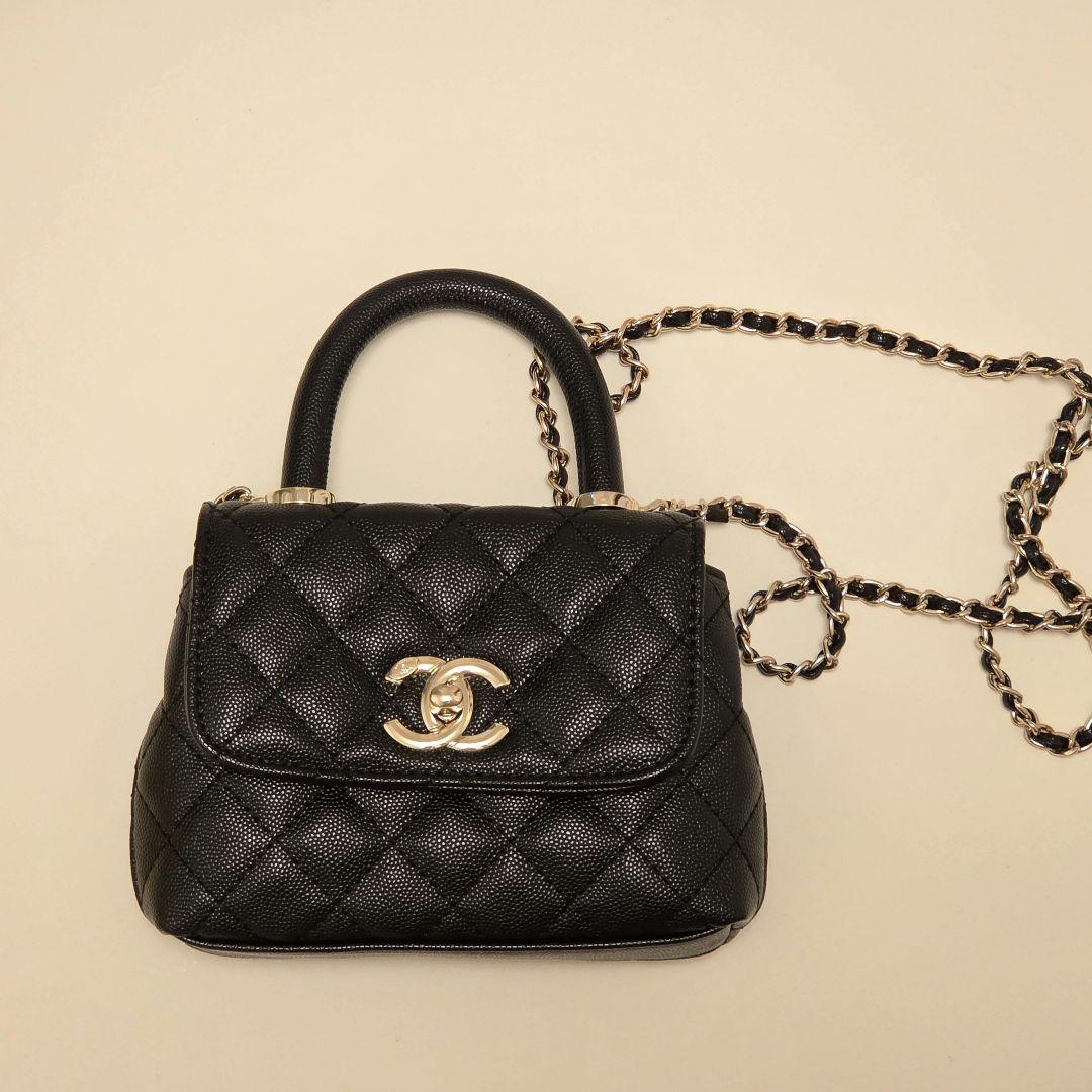 CHANEL ノベルティ ハンドバッグ ショルダーバッグ ミニ チェーンバッグ
