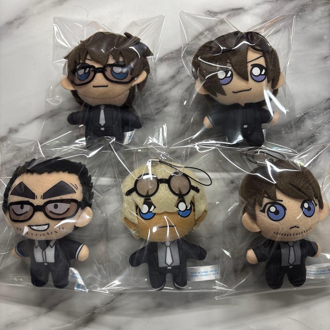 名探偵コナン コナン　セガラッキーくじ　H賞　警察学校組　５人セット