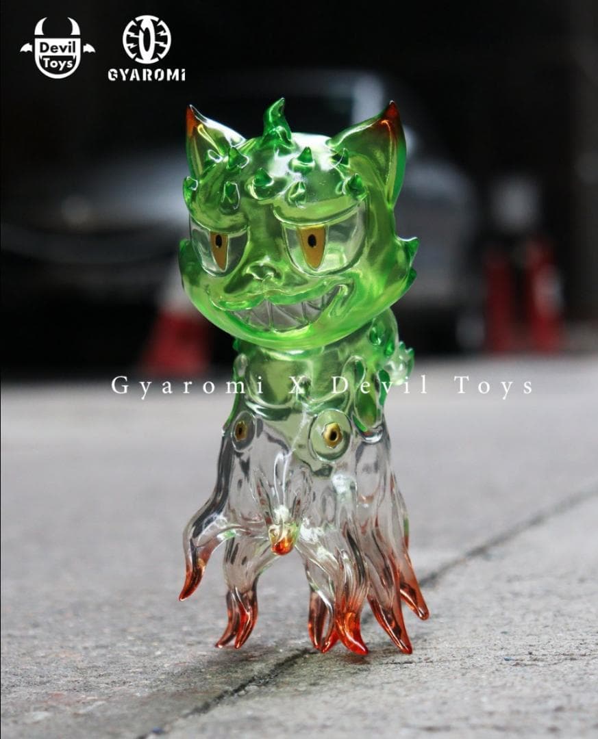 特撮 GYAROMI X Devil toys Gacho Emerald Green