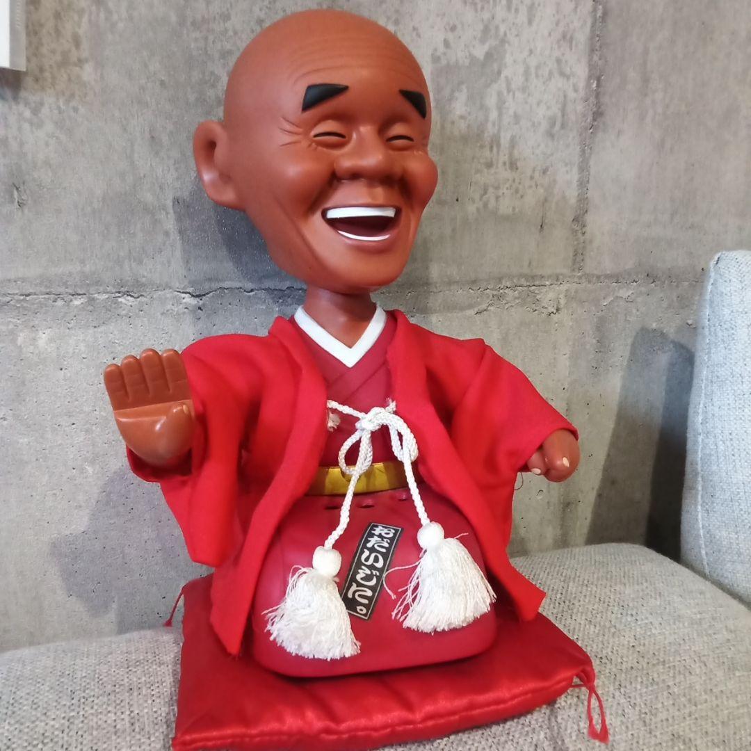 うすき製薬　後藤散かぜ薬　人形　ノベルティ　レトロコレクション　三遊亭圓右