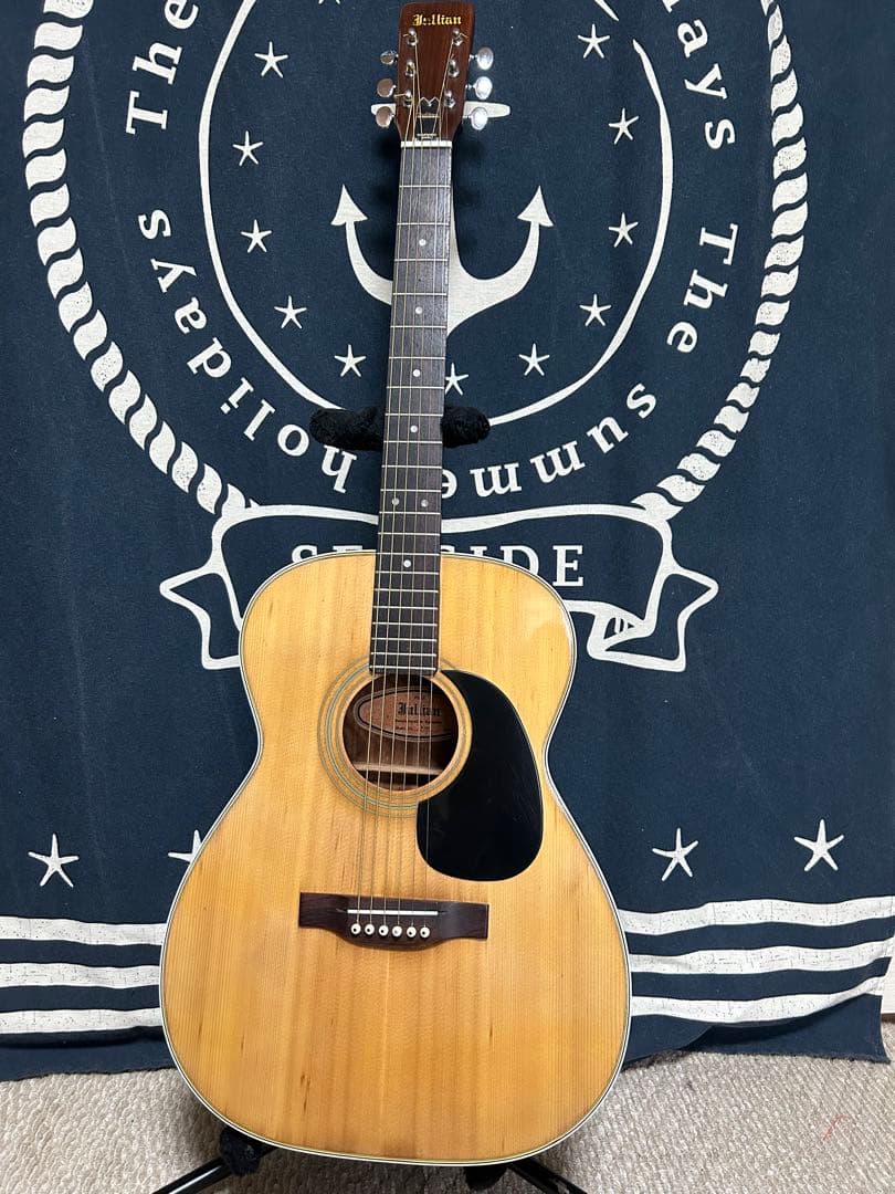 末迄特価セール美品70年代黒沢楽器レアビンテージ❣️ジュリアンF-150バック虎杢