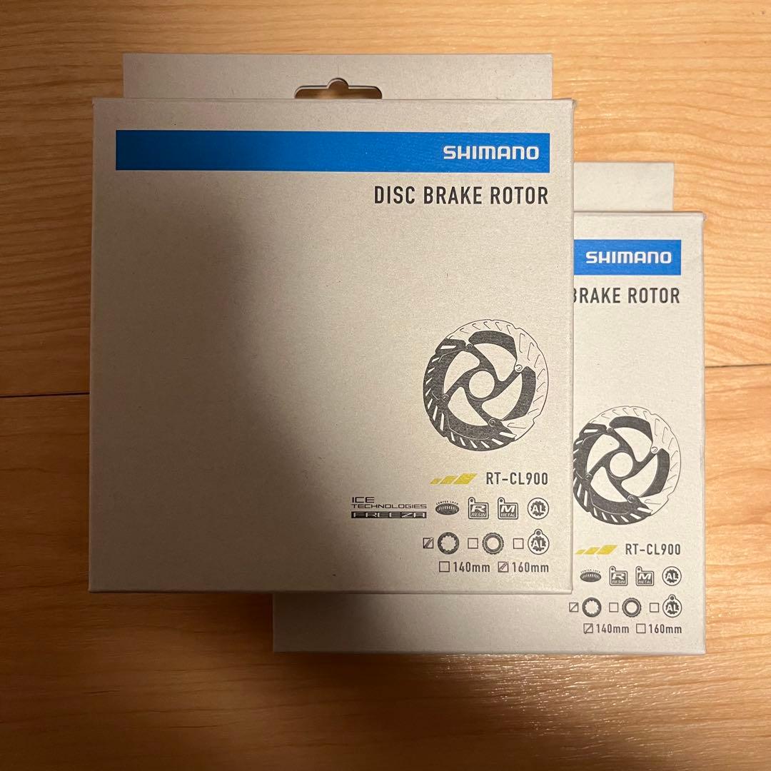 Shimano DURA-ACE RT-CL900 160mm 140mmセット