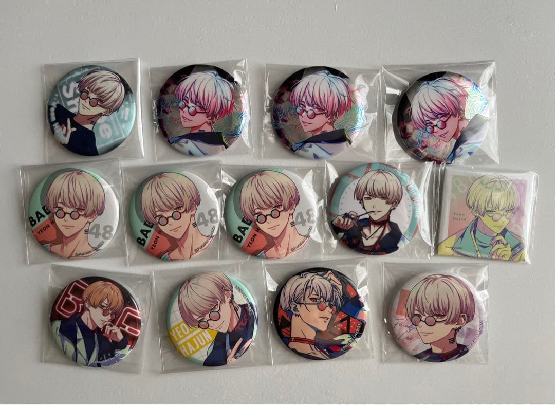 パラライ Paradox Live 缶バッジ 燕夏準