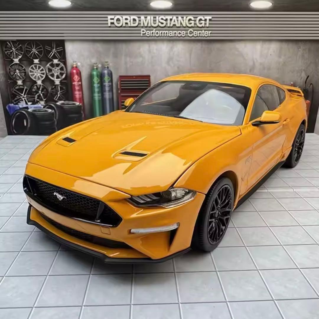 1:18 マスタング GT ワイドボディ改造キット シミュレーション合金車モデル