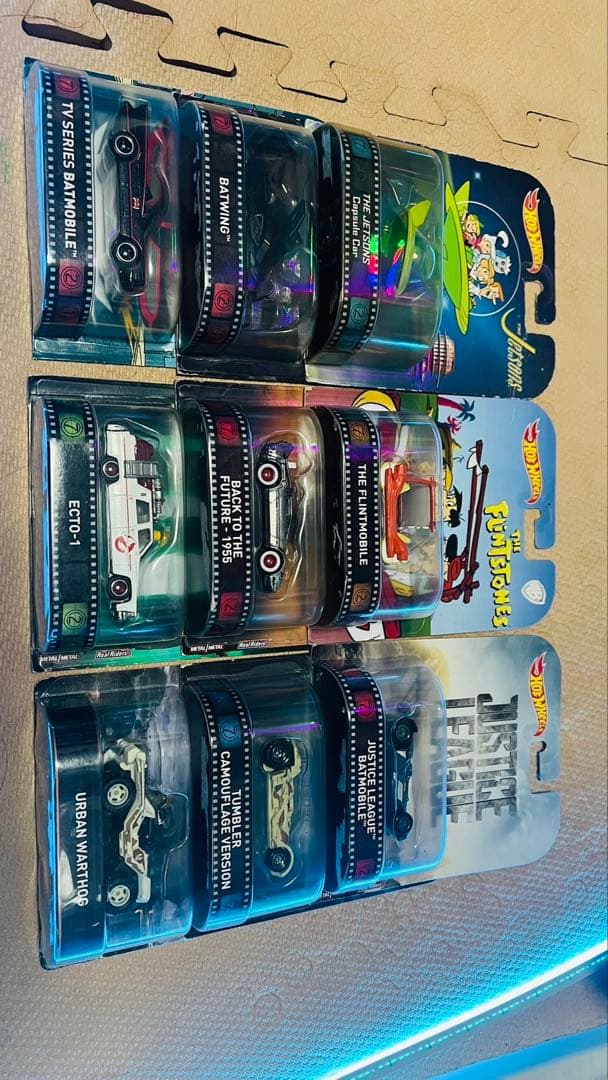 ミニカー Hot Wheels Real Riders Movie Series