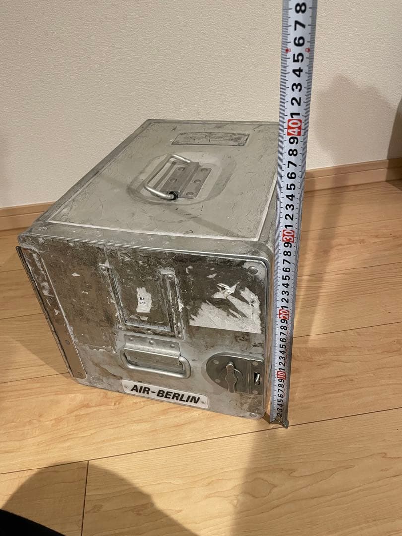 AIR-BERLIN アルミボックス(ギャレーボックス) ワイヤーバスケット付き