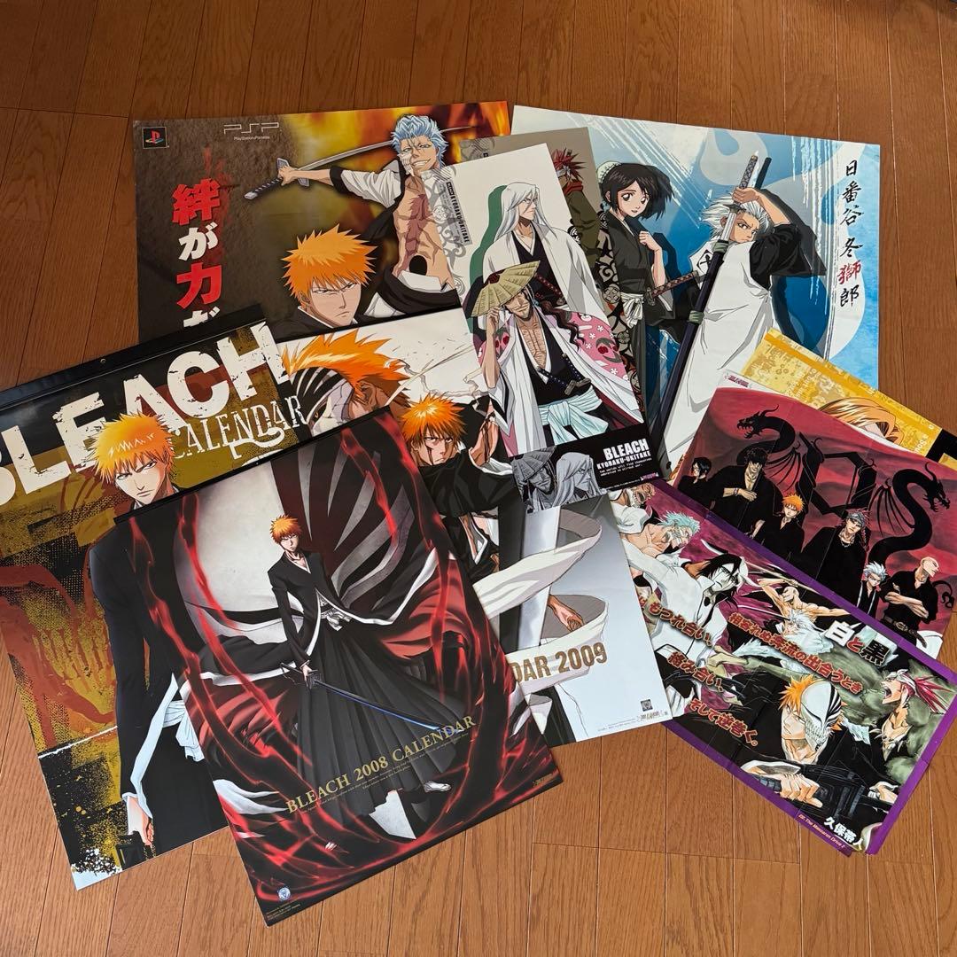 BLEACH カレンダー 2008 2009 ポスター ピンナップ おまとめ